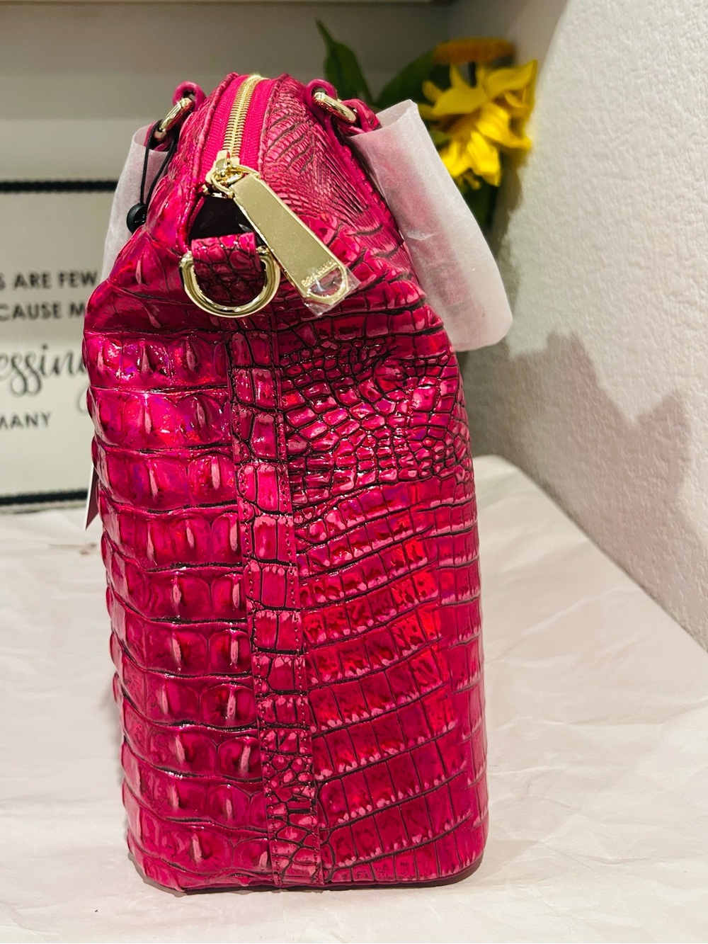 Brahmin Potion Large DUXBURY Satchel - Picture 6 of 9